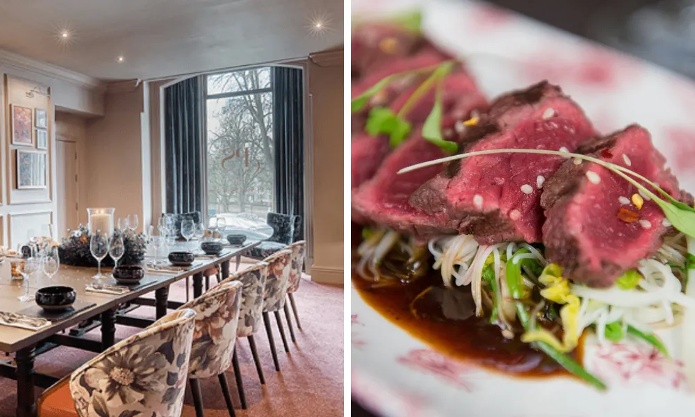 private dining room at the pickled sprout