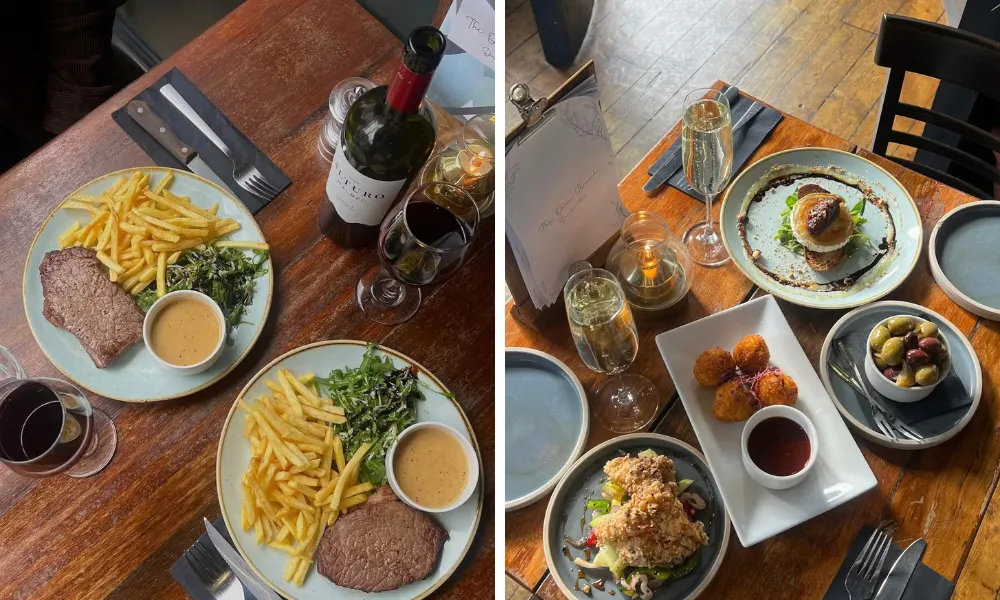 dinner for two at olive branch