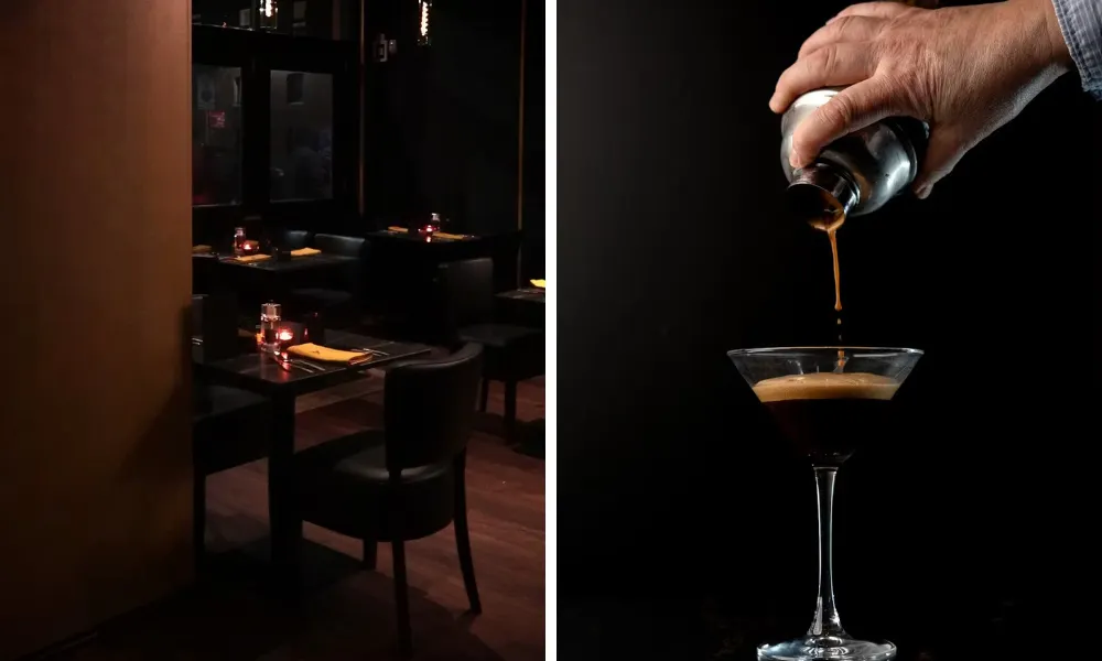 espressor martini at edinburgh prime steakhouse