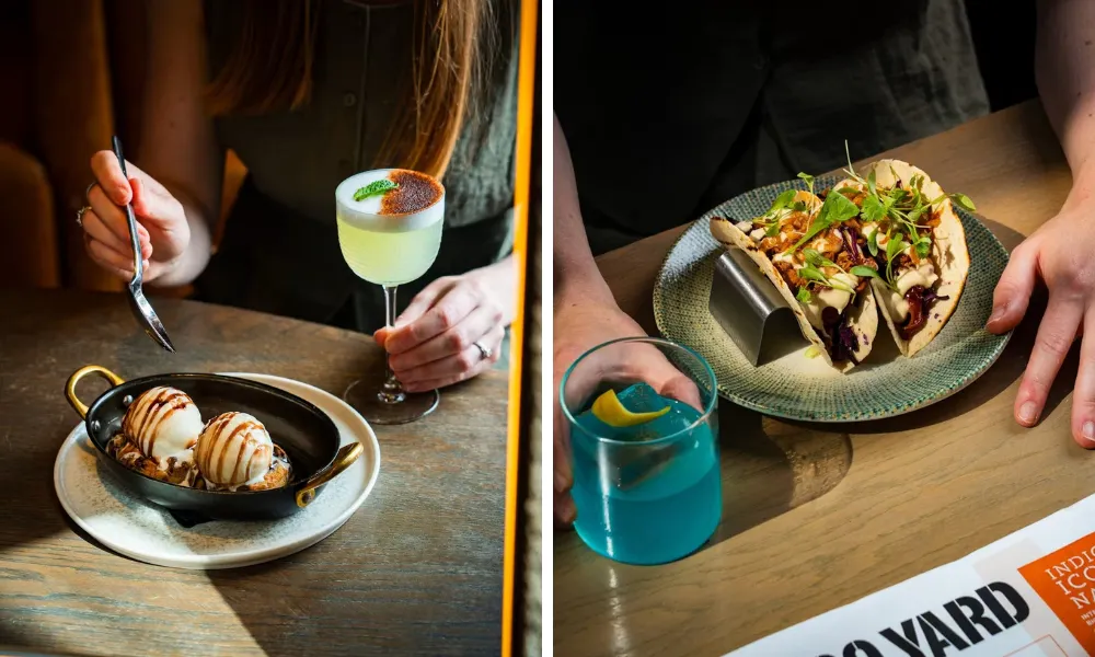 indigo yard tacos