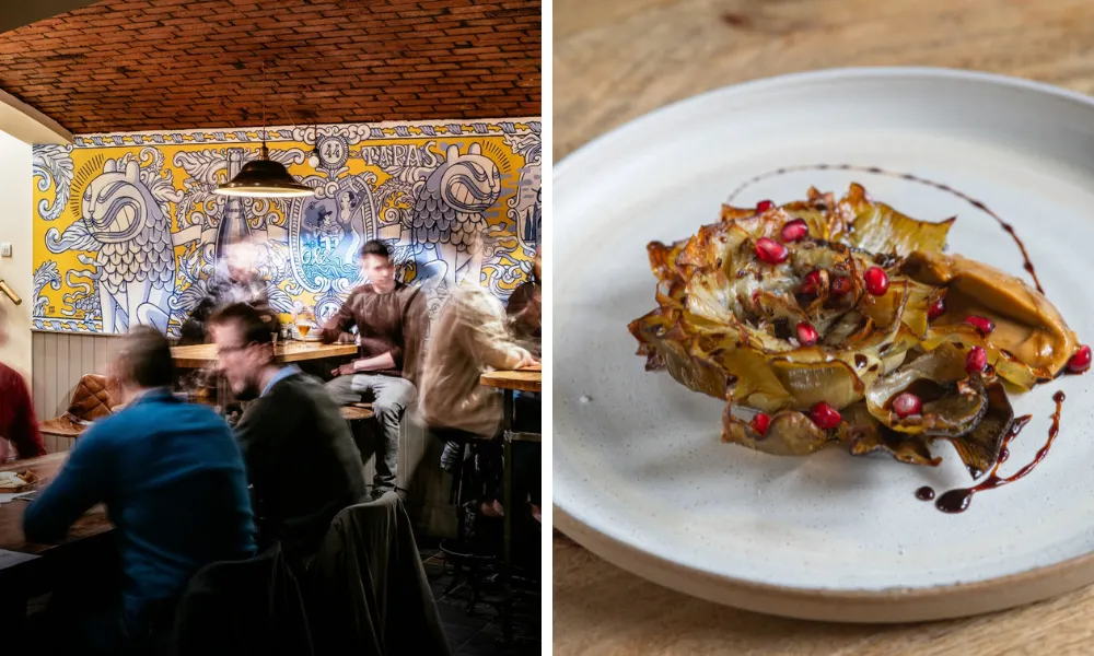 artichoke dish at bar 44