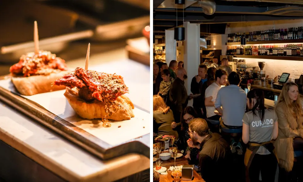 curado bar cardiff pintxos