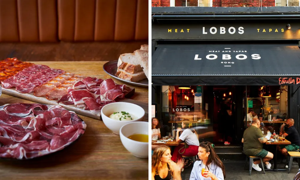 spanish cured meats at lobos