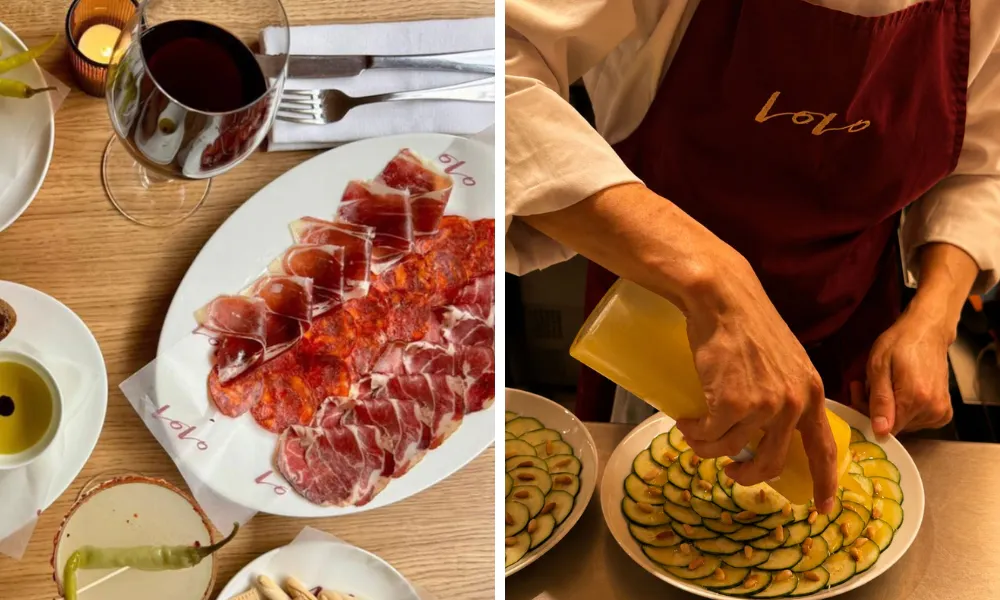 lolo by jose pizarro tapas dishes