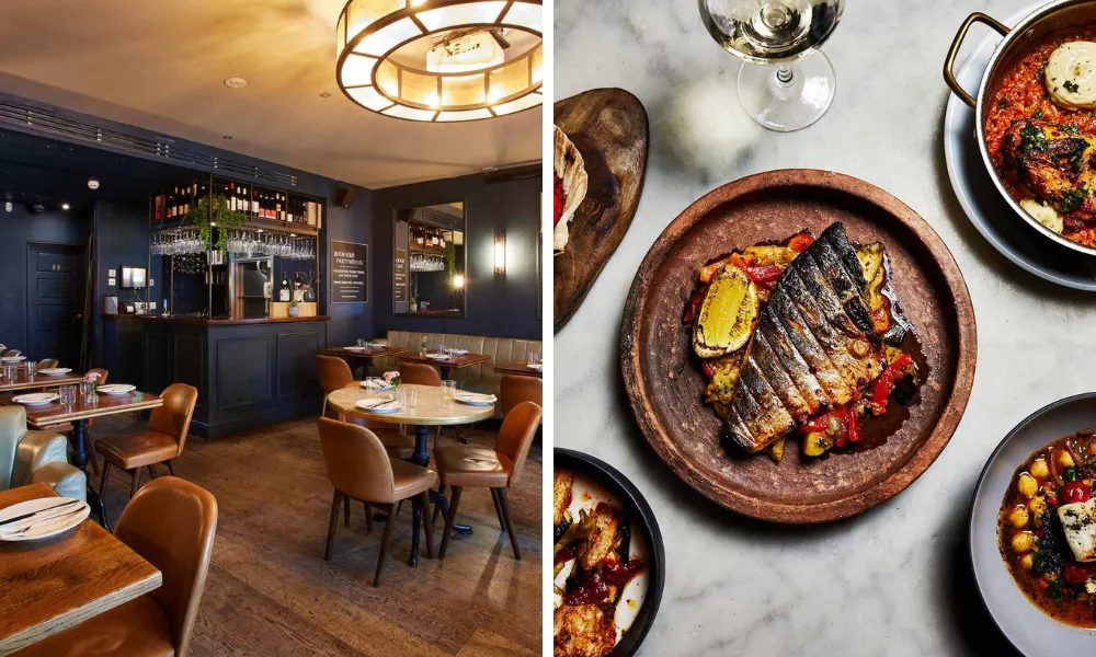 tapas dishes at opera tavern