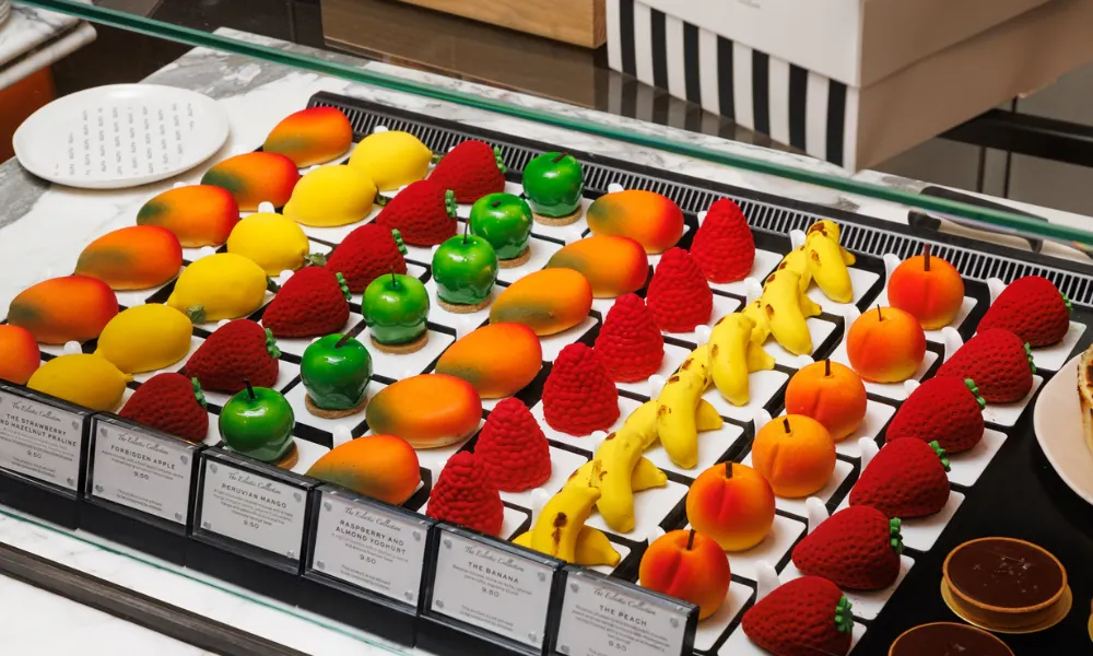 cakes made to look like fruit