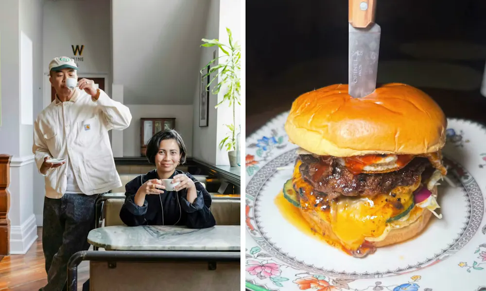 duda burger at duda diner