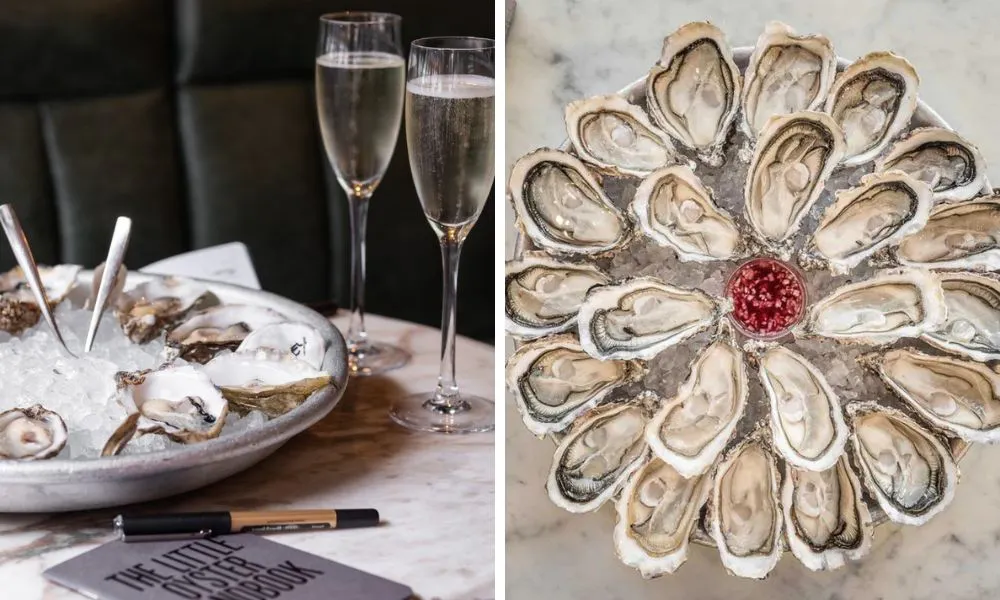 platters of oysters from wright brothers