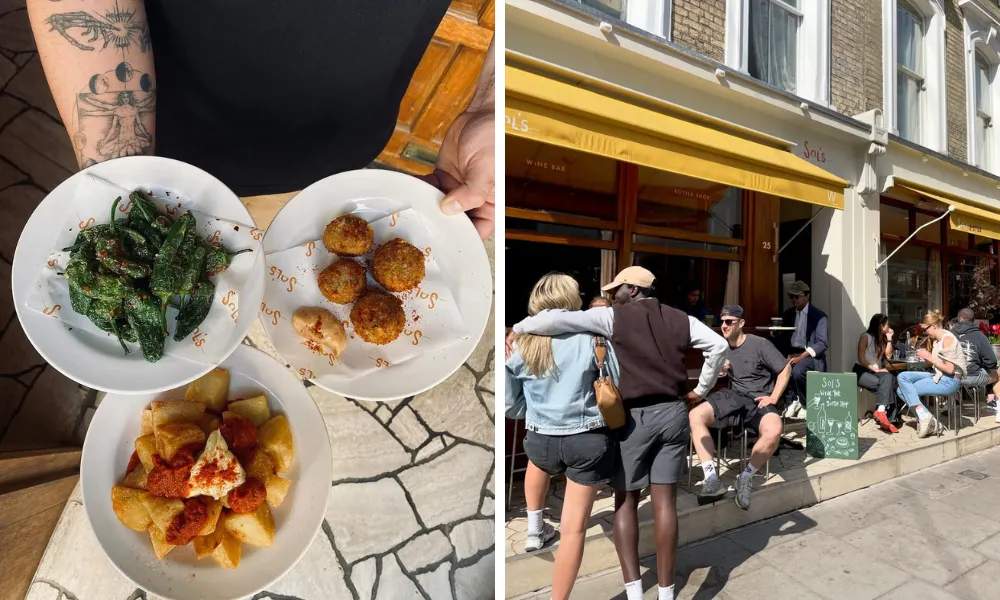 sunny yellow wine bar and spanish small plates