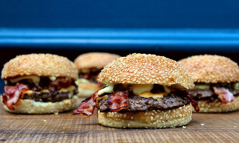 HAMBURGER和BURGER有什么区别 百度知道