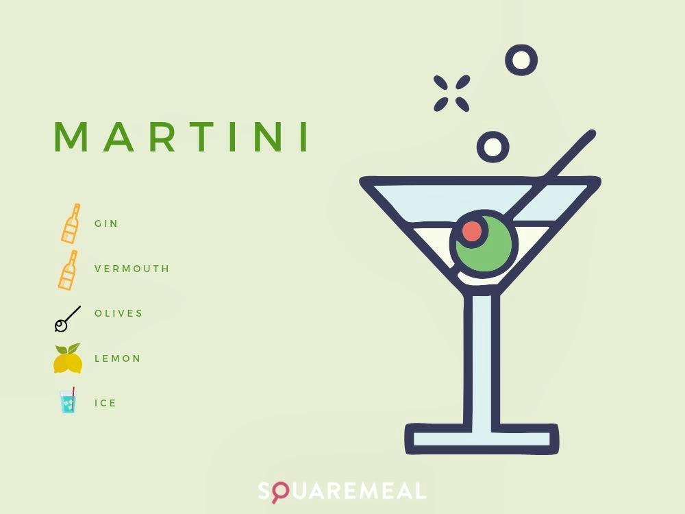 Small Martini Cocktail Tumbler - 120ml