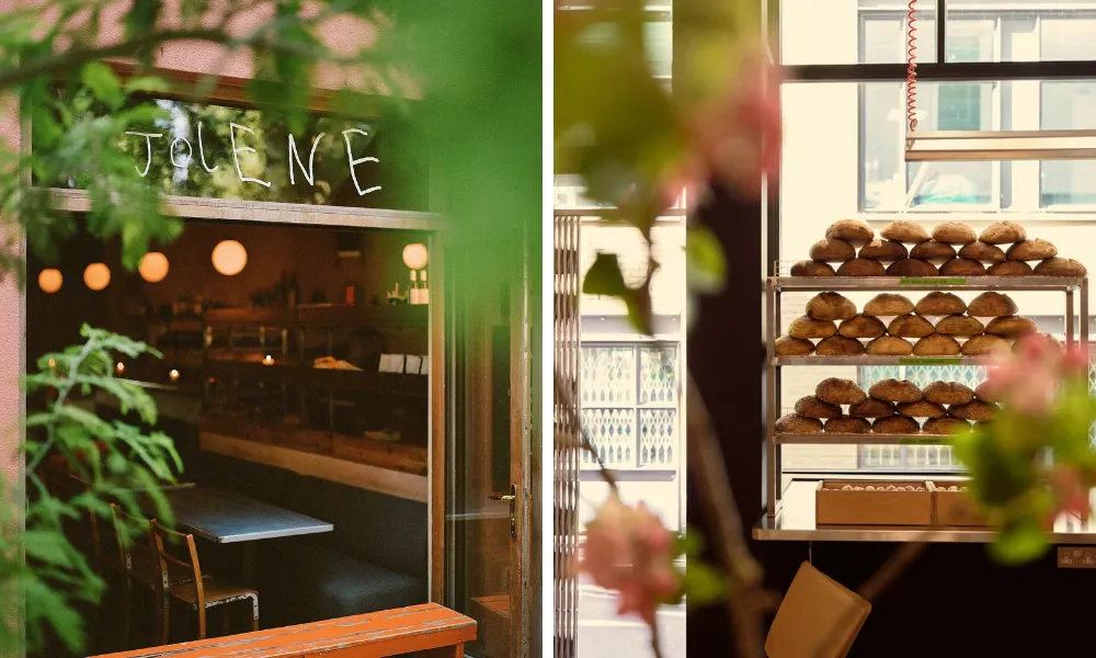 jolene newington green entrance and bread