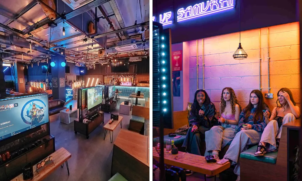 retro gaming party