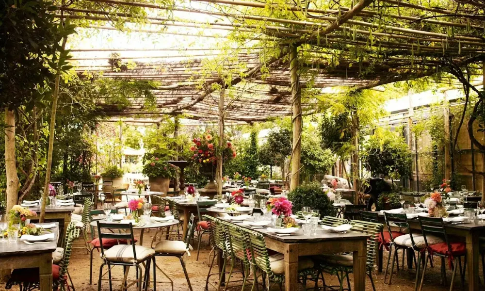 terrace at petersham nurseries