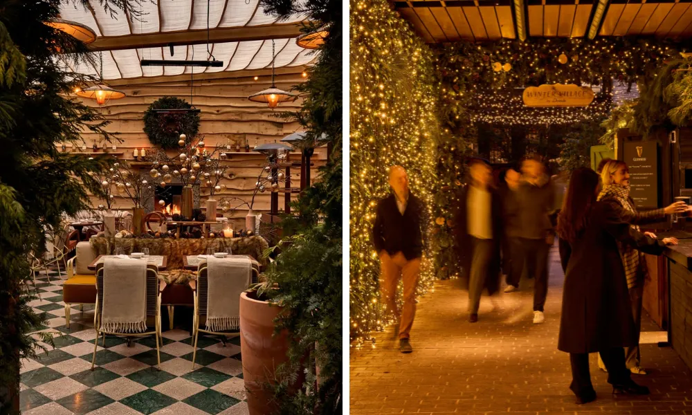 winter garden decor at dovetale