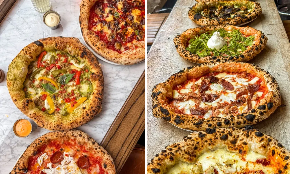Crust Bros pizzas