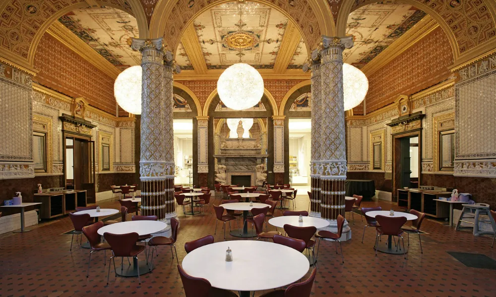 V&A Cafe victorian dining room