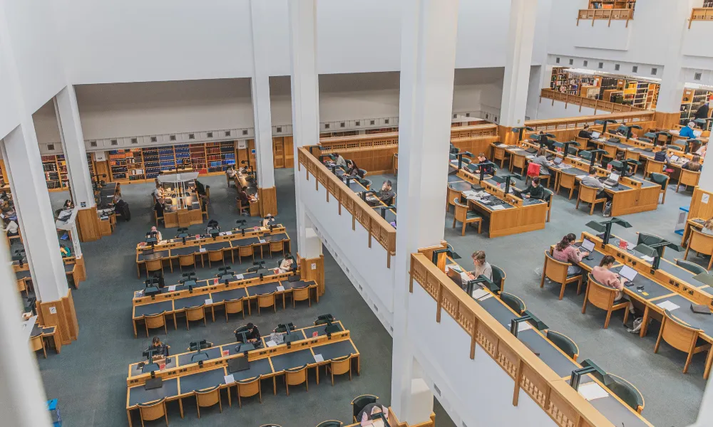 british library reading room