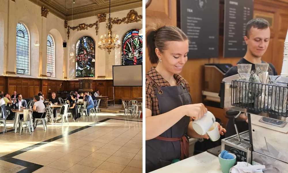 wren coffee interiors