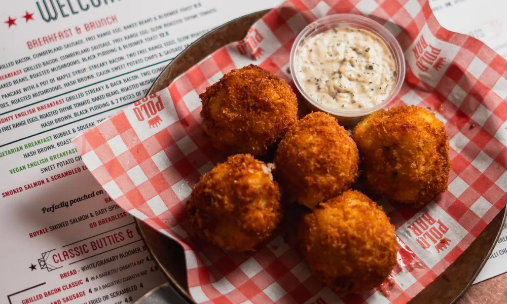 Late night snacks at Polo Bar