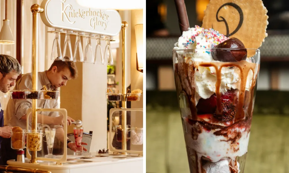 knickerbocker glory cart