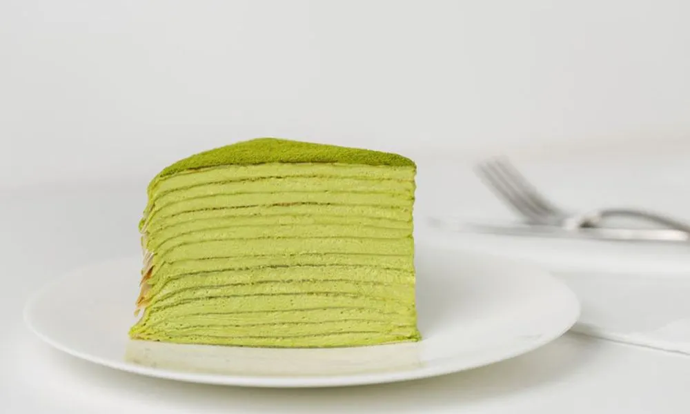 Mille Crepe Cake Matcha London