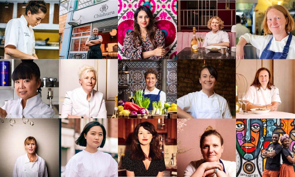 The top 40 female chefs in the UK, presented by Champagne Ayala