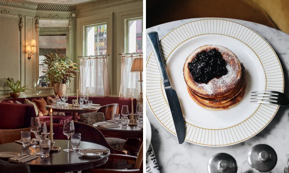 pancake stack at kettners townhouse