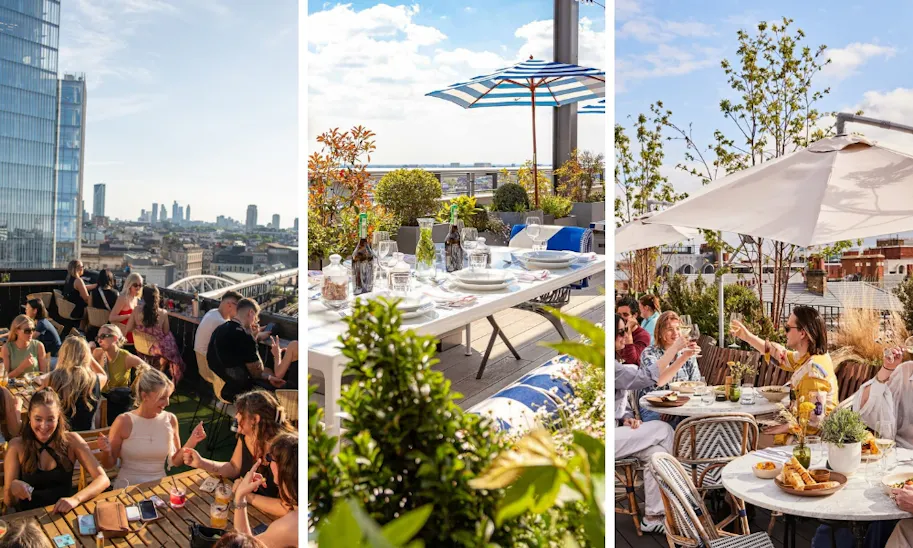 27 of the best rooftop restaurants in London for dining in the sky