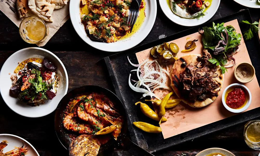 bbq dishes at berber and q