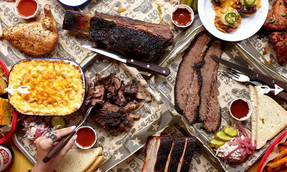 american bbq at texas joe's