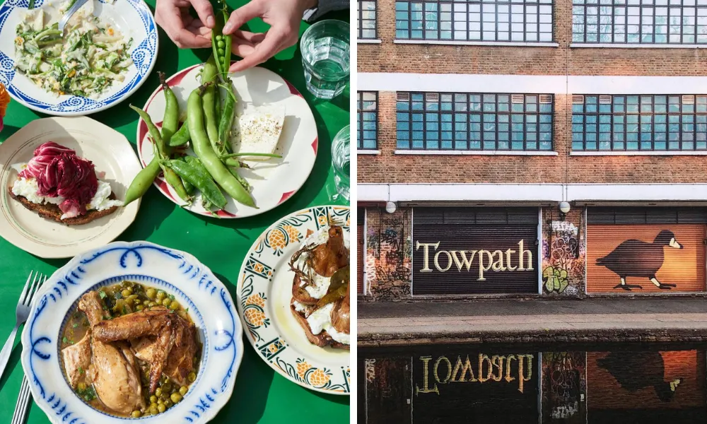 towpath cafe on the canal