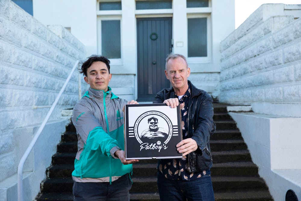 Fatboy Slim pizza box