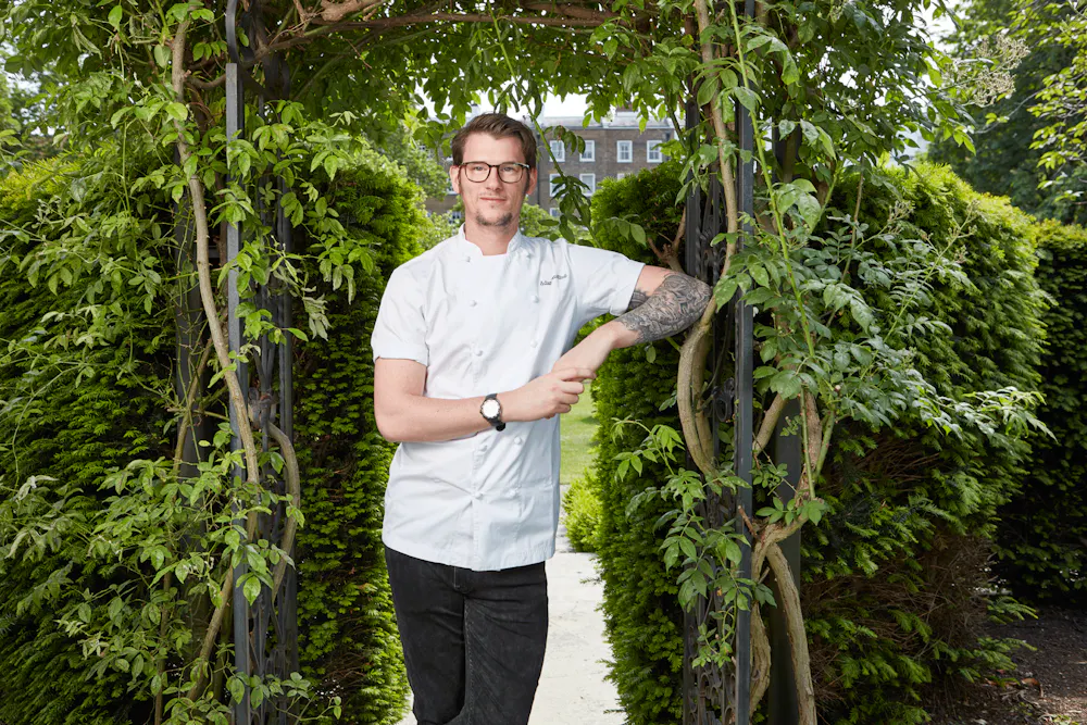 Adam Handling in Cadogan Place Gardens