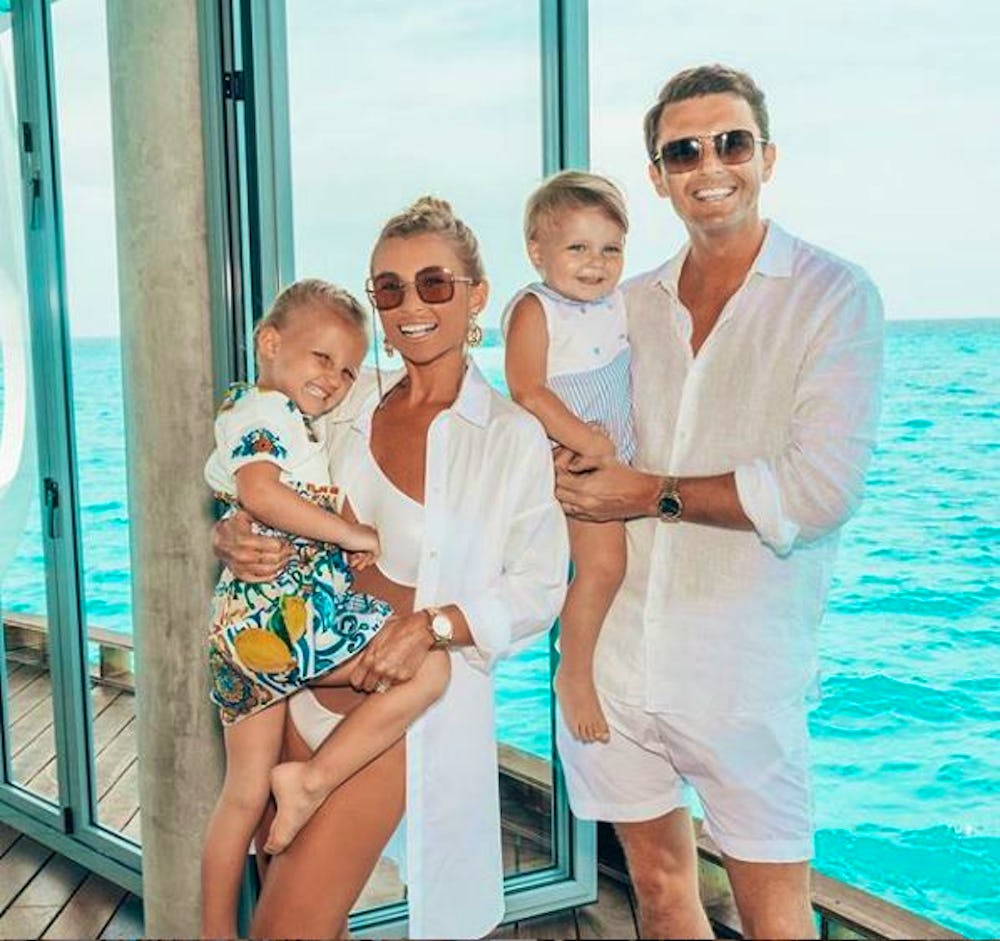 A famous face serenaded Billie Faiers at her Maldives wedding