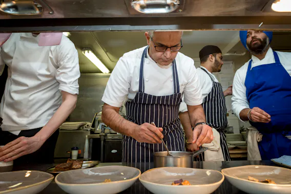 Chefs at Kanishka