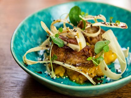 Win a three-course dinner for four, including a bottle of wine, at Lima London