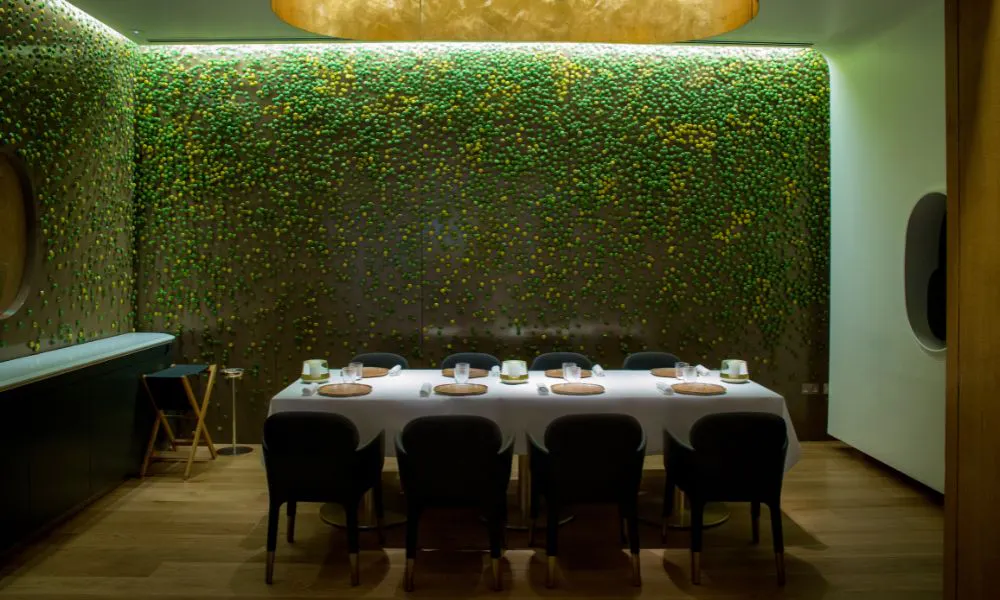 Alain Ducasse at the Dorchester Private Dining Room