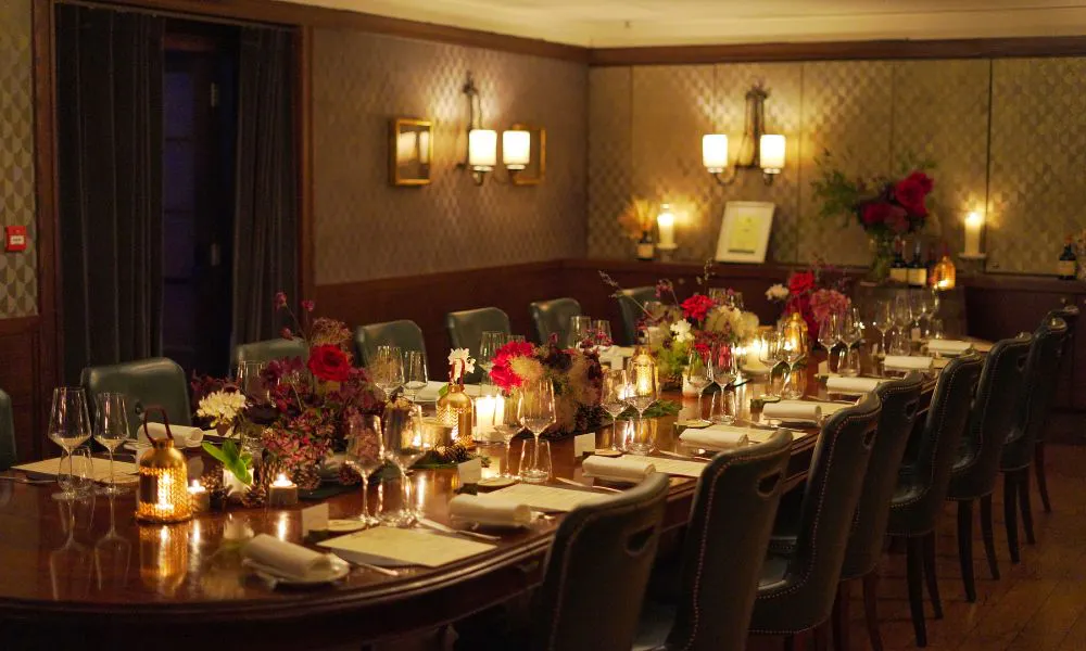 Corrigan's Mayfair Private Dining Room