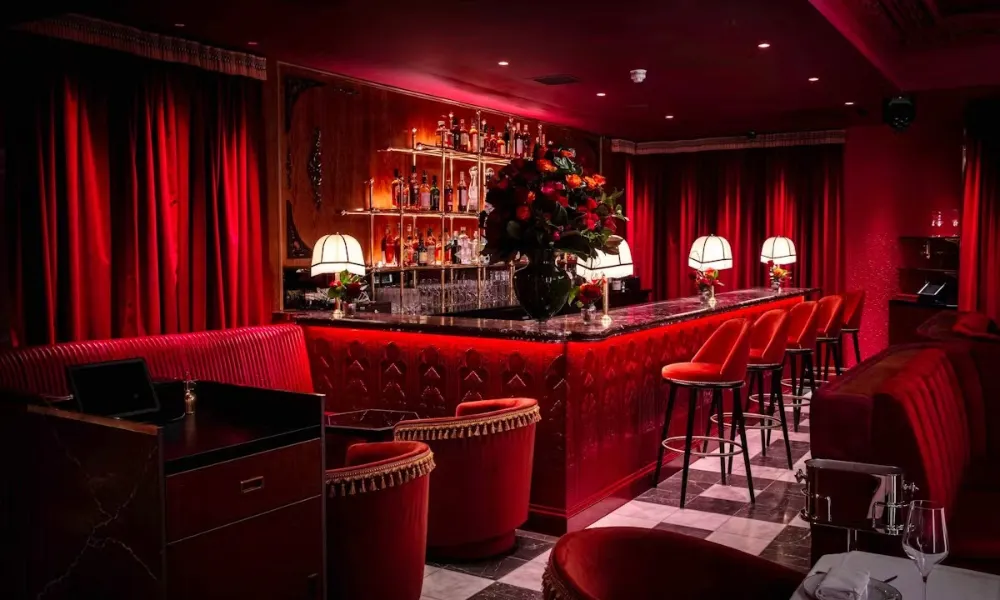 bar at mistress of mayfair