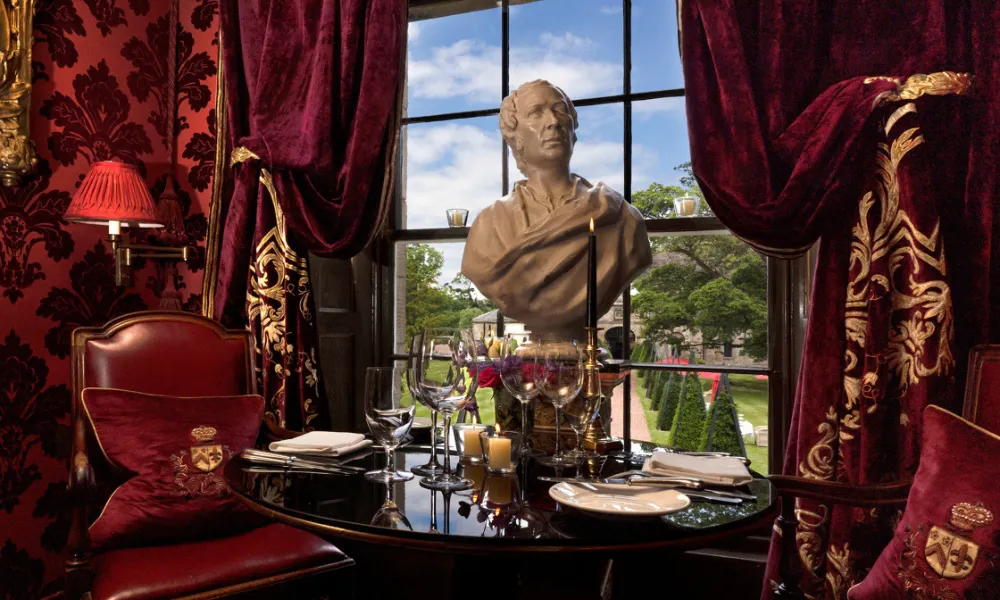 two person private dining at prestonfield house