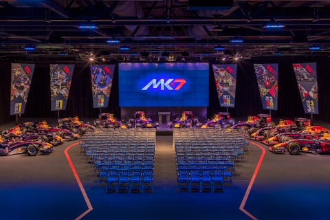 Red Bull Racing launches new events space, MK-7