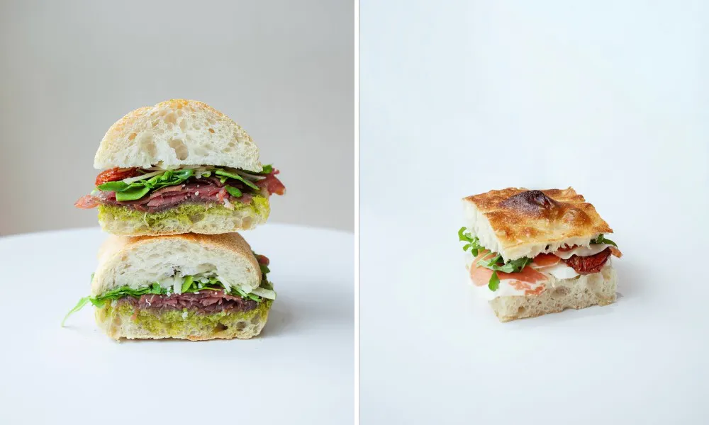 rastro london focaccia sandwiches