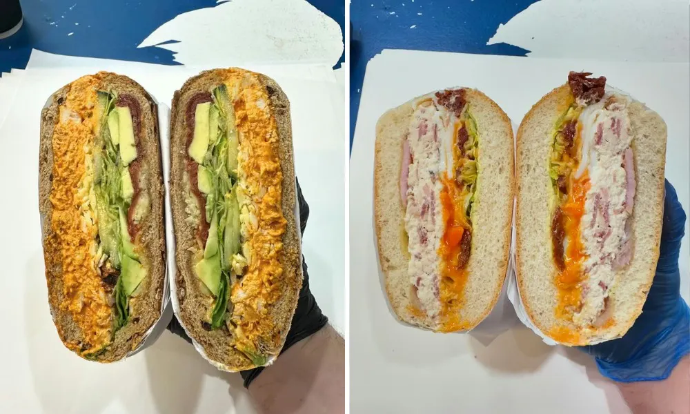 Doorstep sandwiches