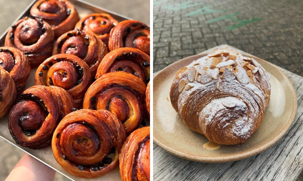 pastries at harts bakery