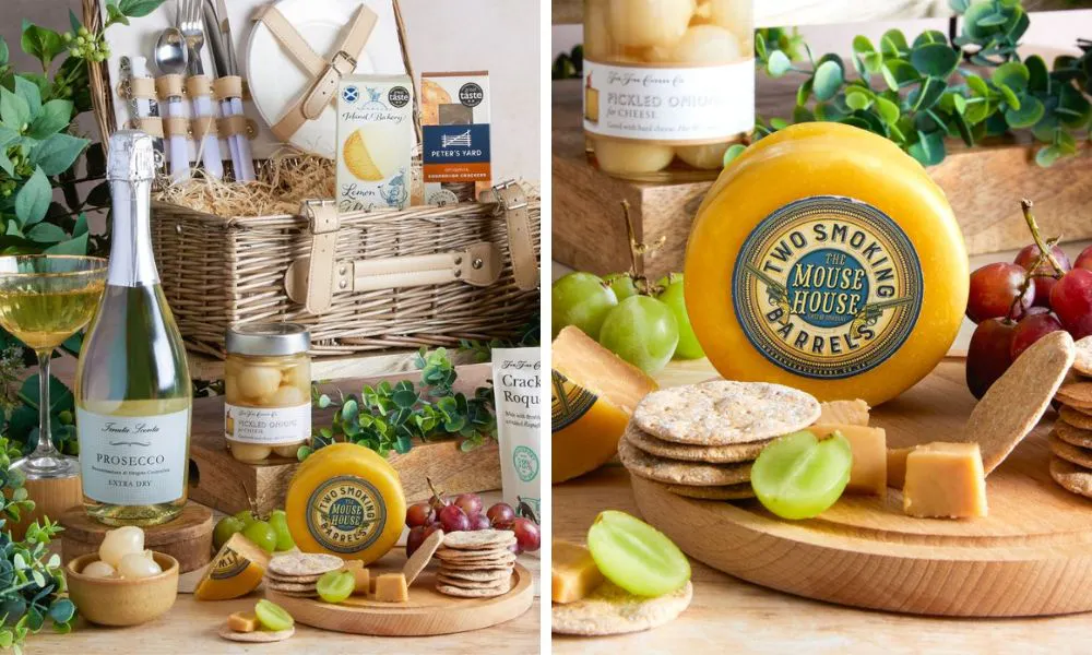 the contents of the hampers.com summer picnic hamper