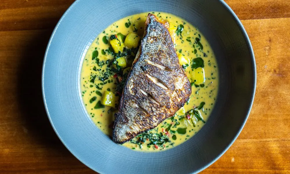 Beautiful fish dish