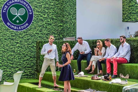 Keith Prowse is the official hospitality provider for Wimbledon 2019