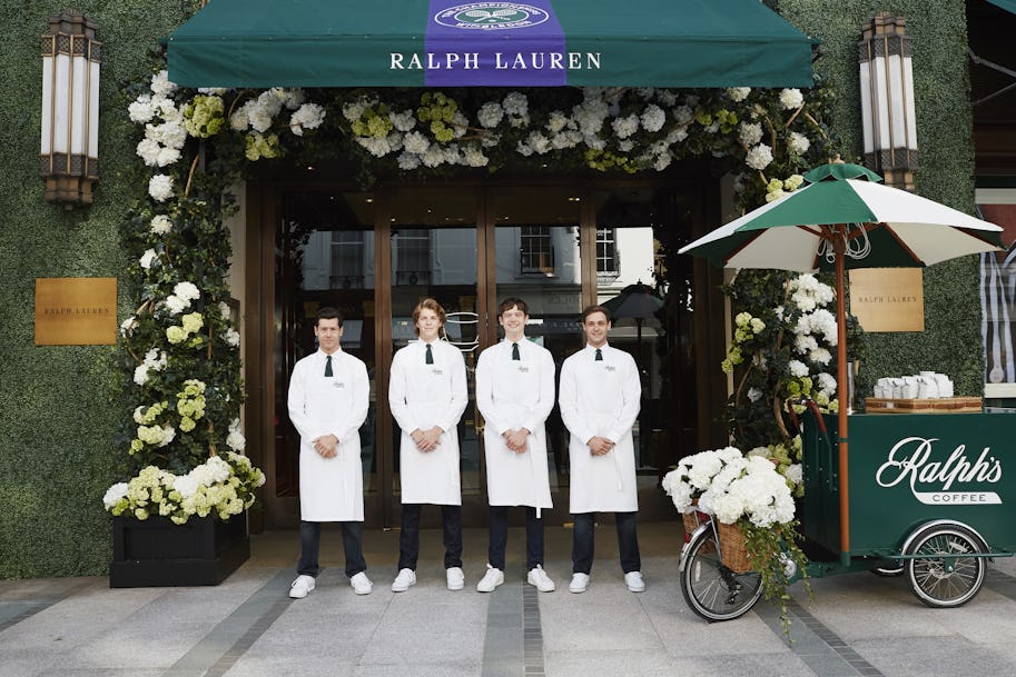 Ralph Lauren has opened a new coffee shop in Mayfair