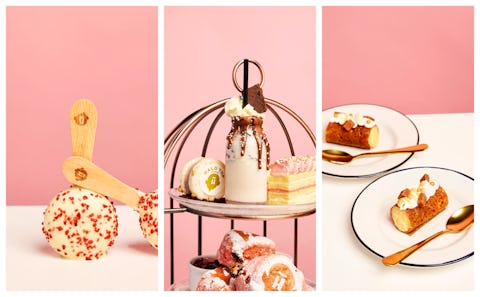 An ice cream afternoon tea has arrived in London